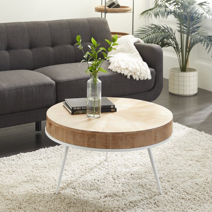 Loon Peak® Roundtree 3 Legs Coffee Table | Wayfair